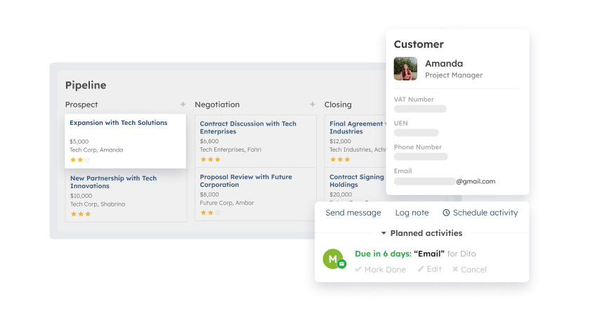 Client Management Software ScaleOcean