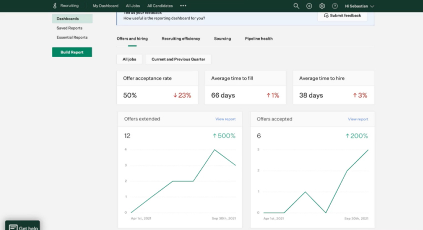 Aplikasi Rekrutmen Karyawan Online Greenhouse