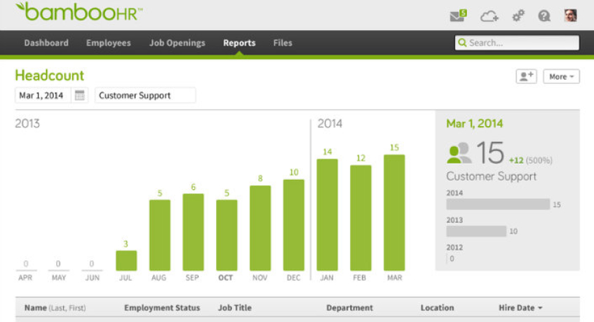 Bamboo HR System