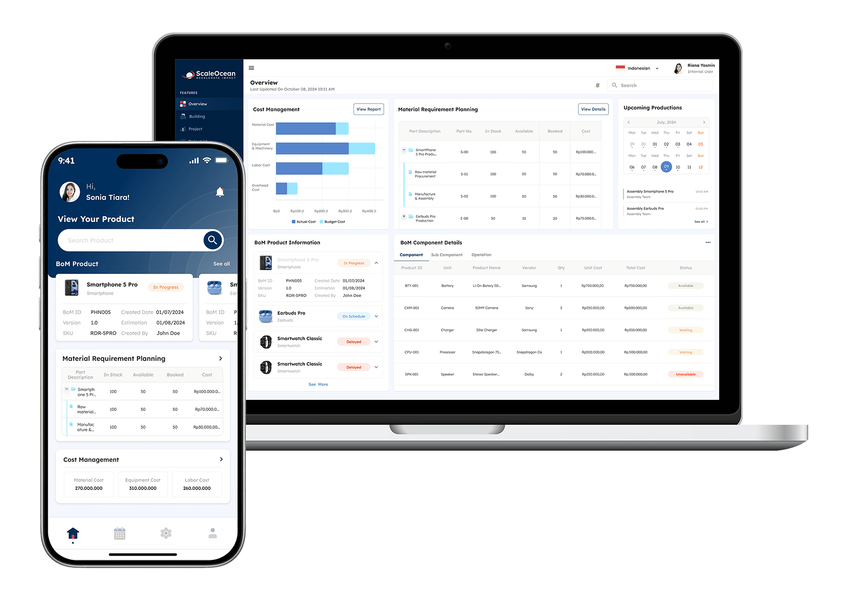 Capai Efisiensi Just in Time Manufacturing dengan Software Manufaktur ScaleOcean