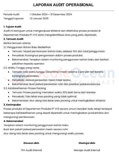 Laporan Audit Operasional