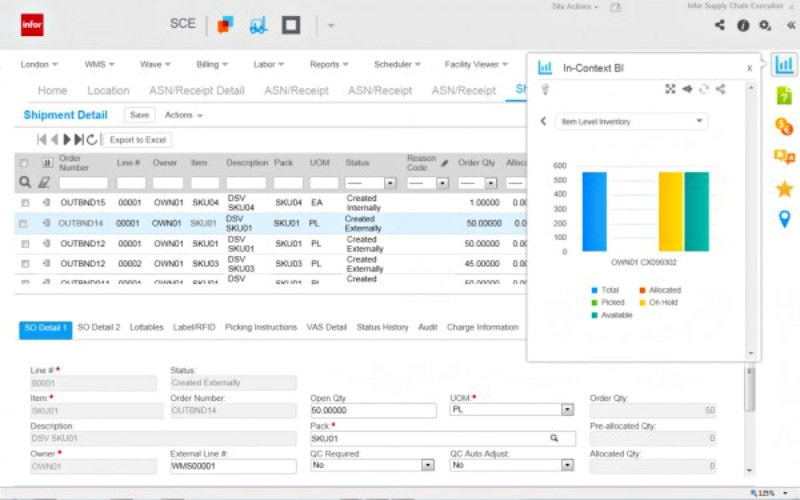 Aplikasi Supply Chain Management Infor