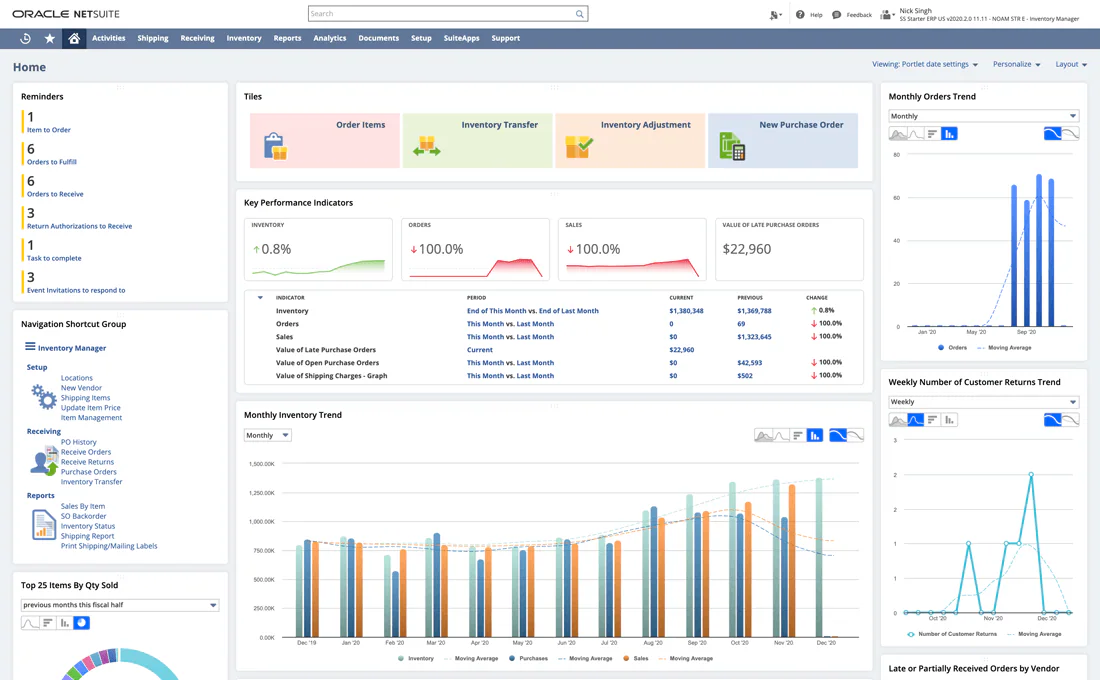 Aplikasi Inventaris Aset NetSuite