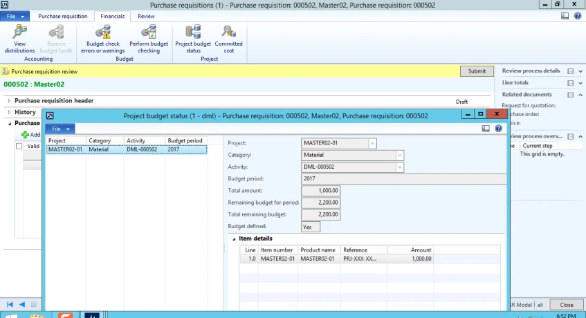 Software e-Procurement Microsoft Dynamics