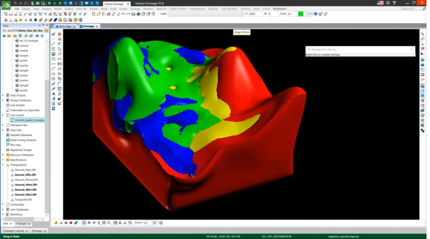 Software Tambang Vulcan