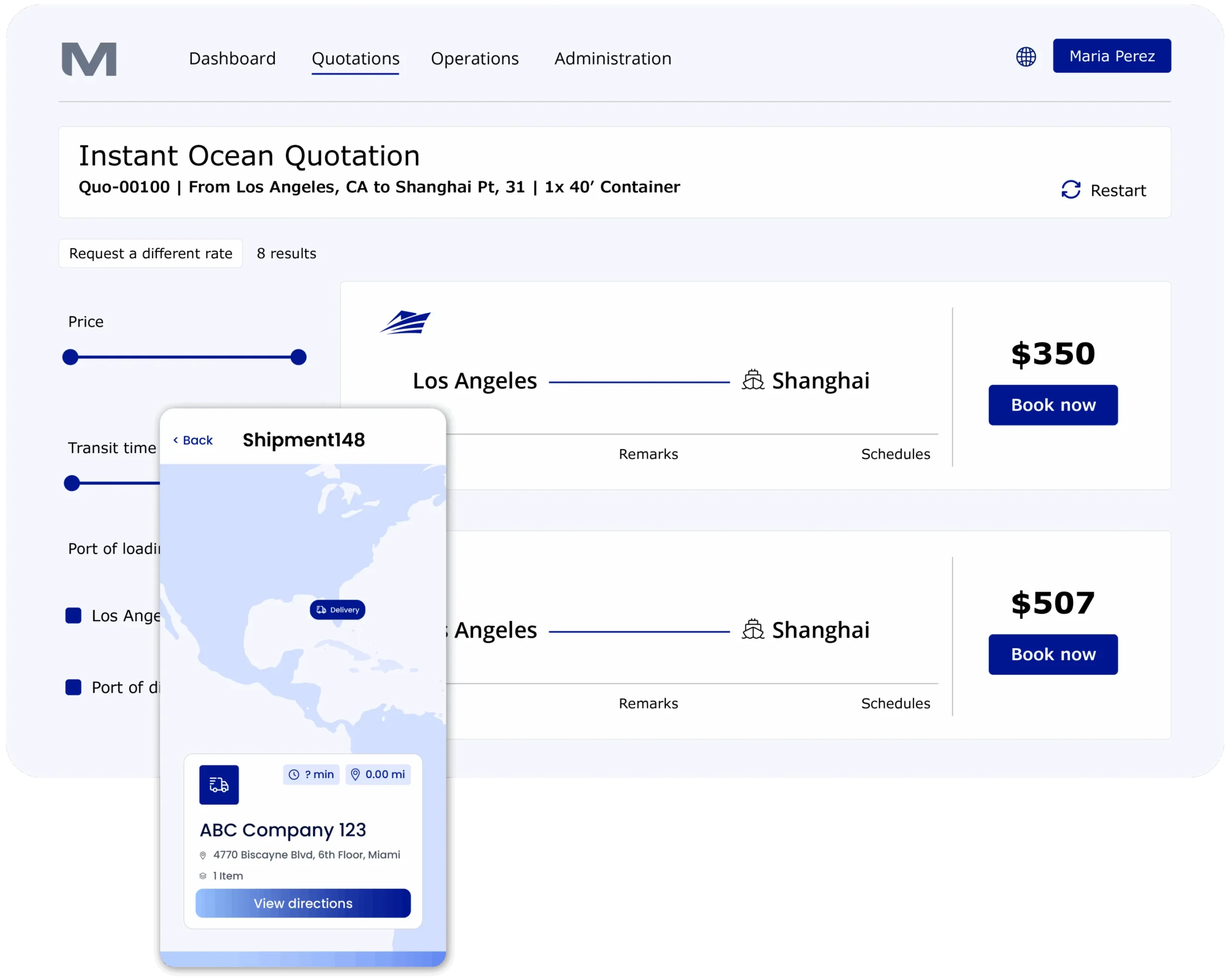 Application Logistics Magaya