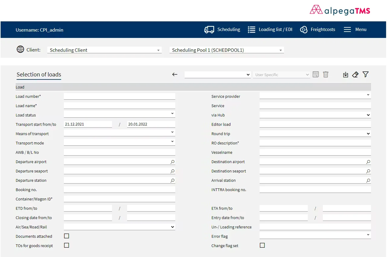 Software Angkutran Truk Alpega