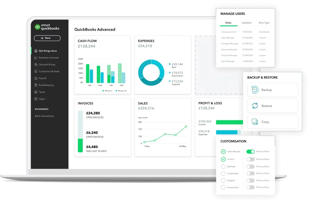 Multi-Entity Accounting Software QuickBooks Online Advanced