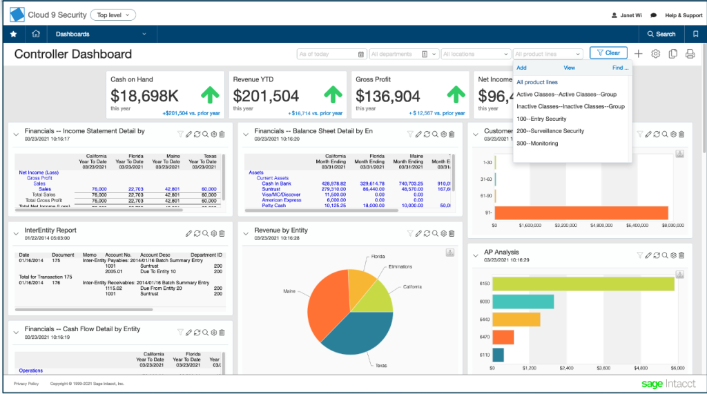 Multi-Entity Accounting Software Sage Intacct