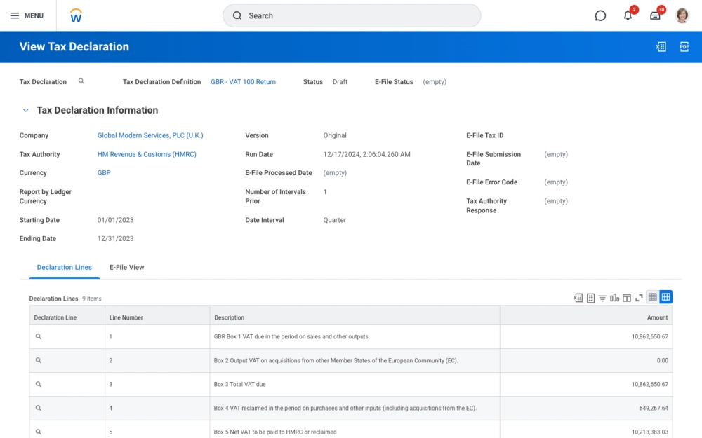 Workday Financial Management Multi-Entity Accounting Software