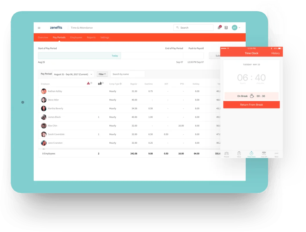 Cloud HCM Software Zenefits