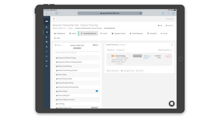 estimator360 for Estimating Software