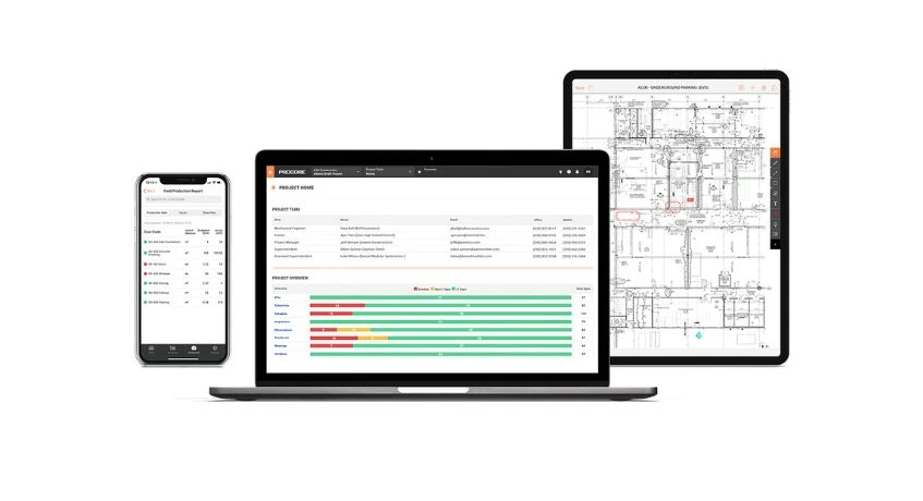 ProCore for construction project document management software