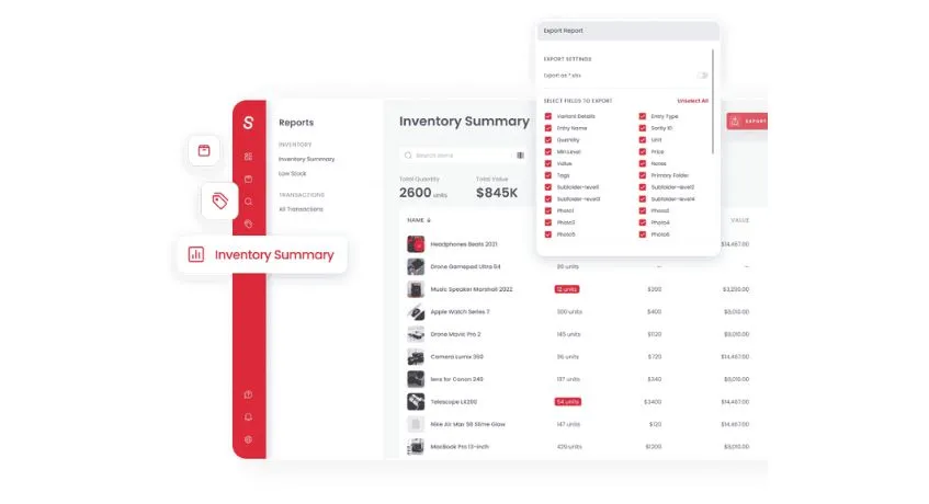 sortly for Barcode Inventory Software