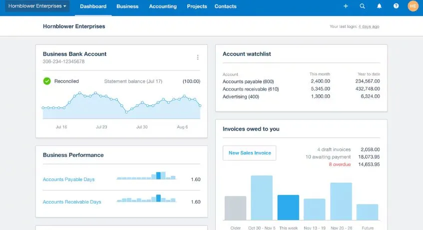 xero software for construction accounting