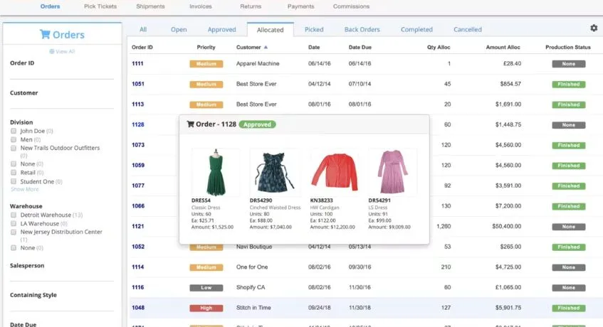 apparelmagic for fashion inventory software