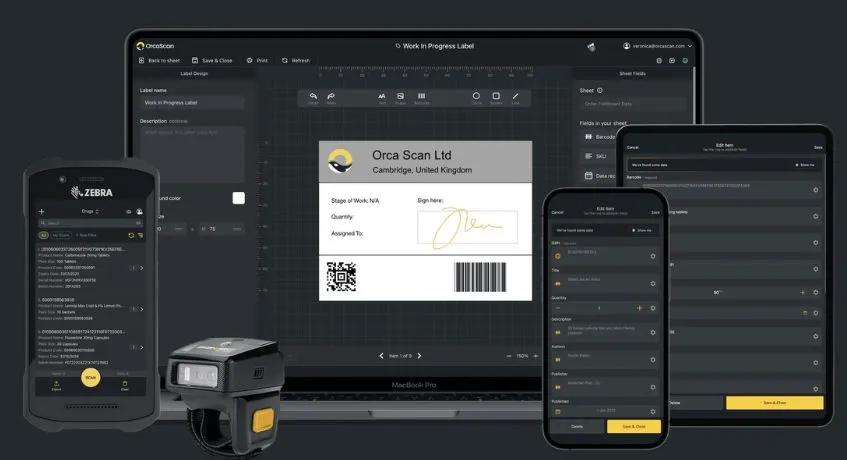 Inventory barcode software orca scan