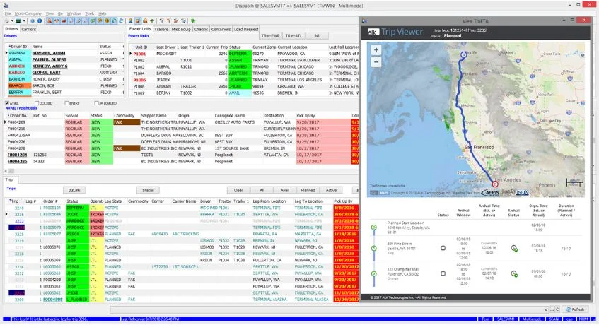 trimble for goods transportation software