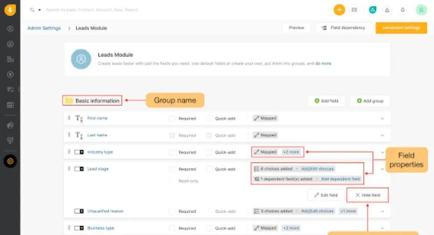 freshsales crm system in Philippines