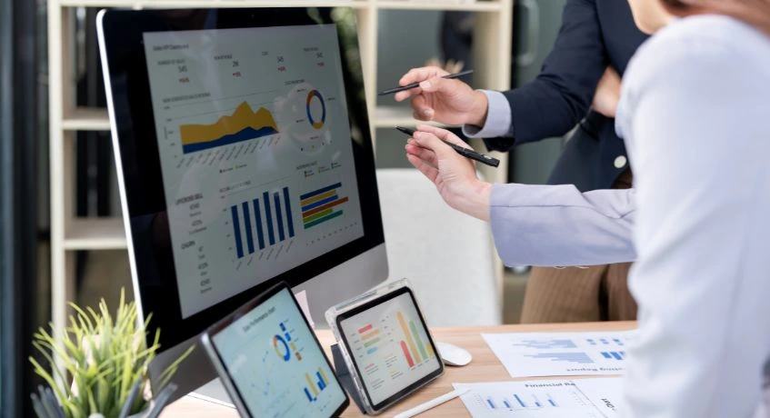 how erp system work