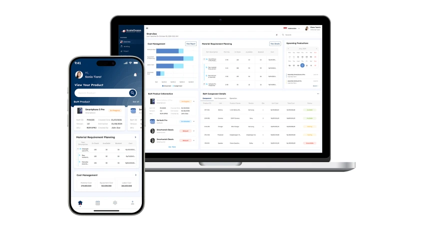 Manage WIP Efficiently with ScaleOcean Manufacturing Software