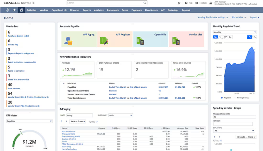 Netsuite AP Automation Software