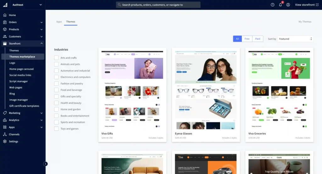 BigCommerce eCommerce