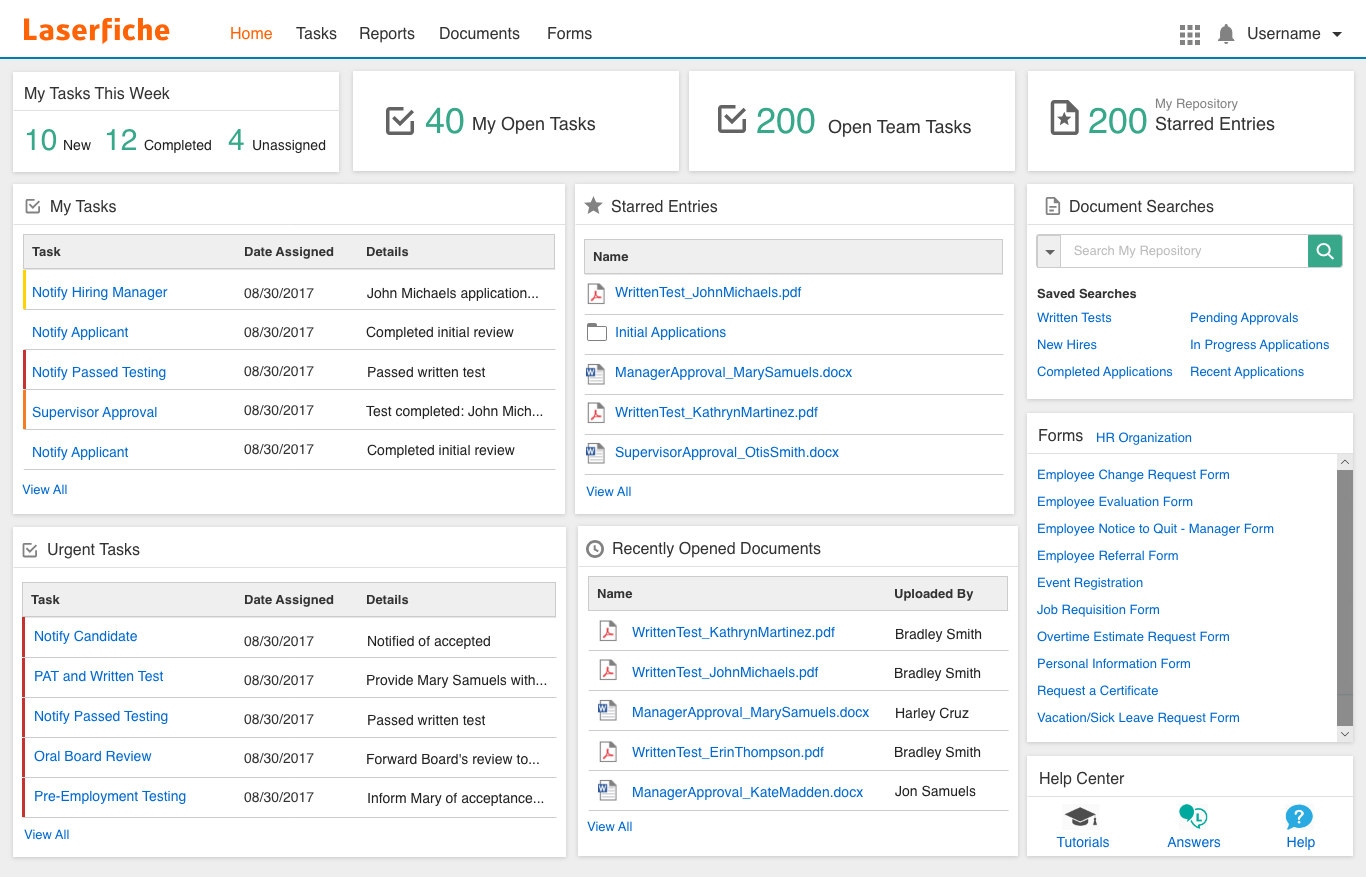 LaserFiche Document Management Systems Software