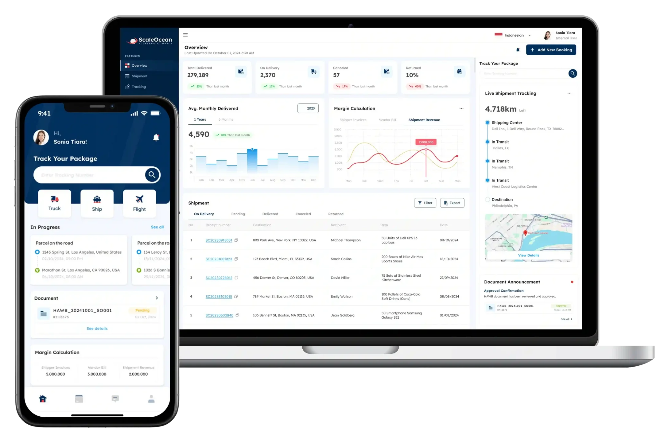 ScaleOcean Atlas Import Export Software